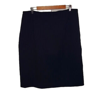 VALERIE Stevens skirt pure wool black